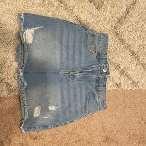 Size Small Forever 21 denim skirt. Worn once. No stains or damage.